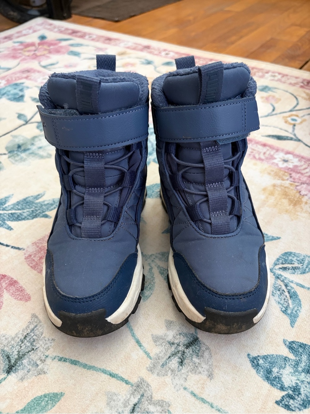 Puma Kids Blue Winter Boots